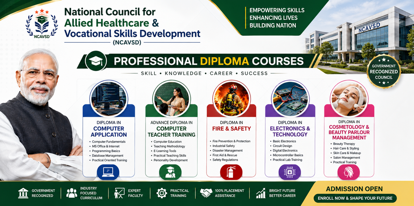 National Council for Allied Healthcare & Vocational Skills Development (NCAVSD)
